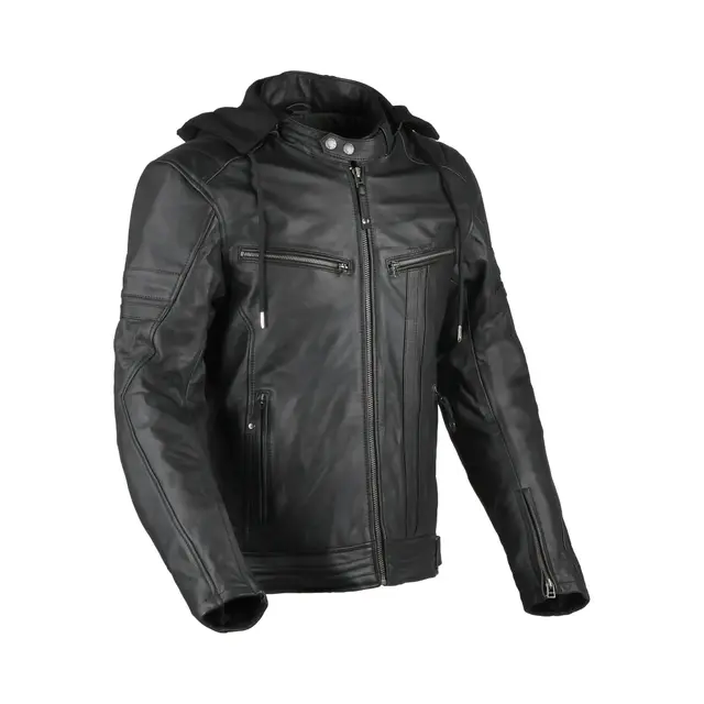 Difi Detroit 3 Skinnjakke Helsort Ny kul og myk skinnjakke fra Difi! 