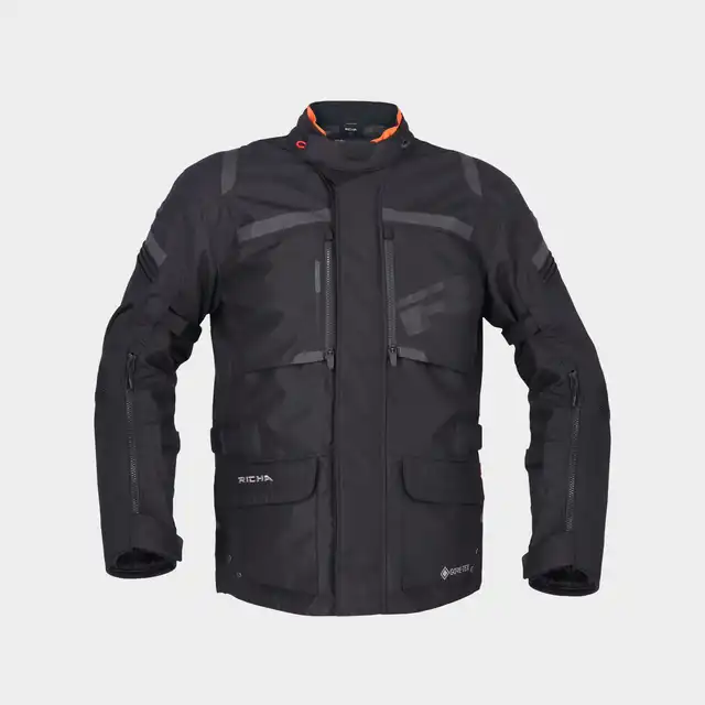 Richa Brutus G-Tex MC-Jakke Svart 