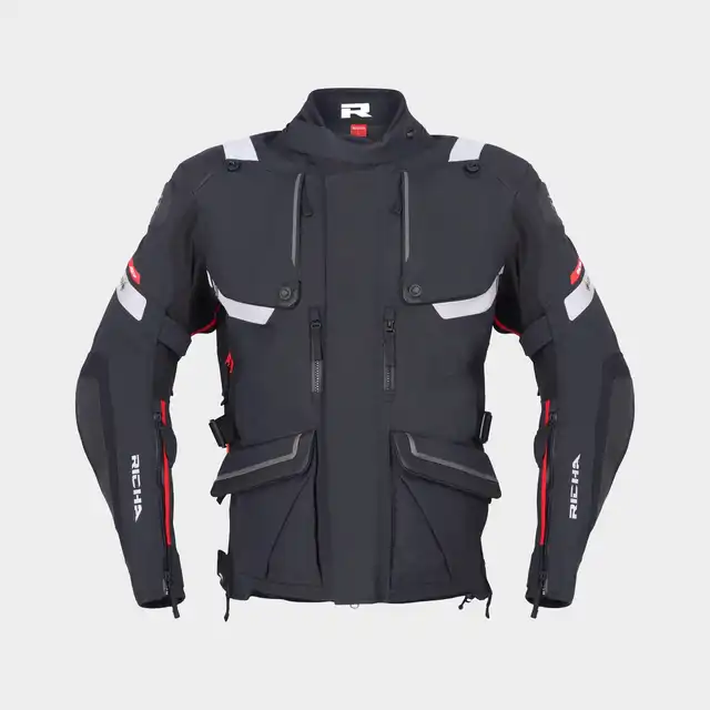 Richa Armada G-Tex Pro MC-Jakke Svart 