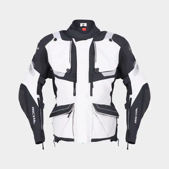Richa Armada G-Tex Pro MC-Jakke Grå/Svart 