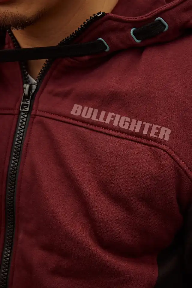 Bullfighter Atlas MC-Hoodie Burgunder 