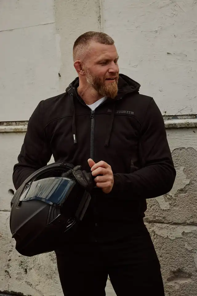 Bullfighter Atlas MC-Hoodie Svart/Camo 