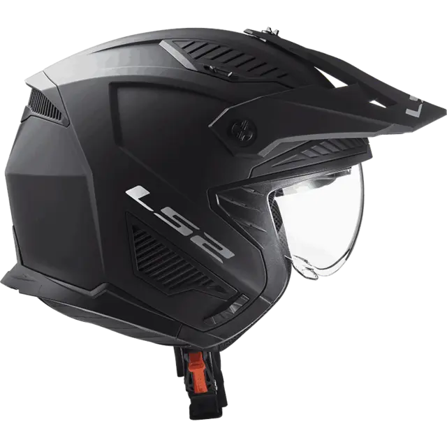 LS2 Halvhjelm OF606 Drifter Solid Matt Svart 