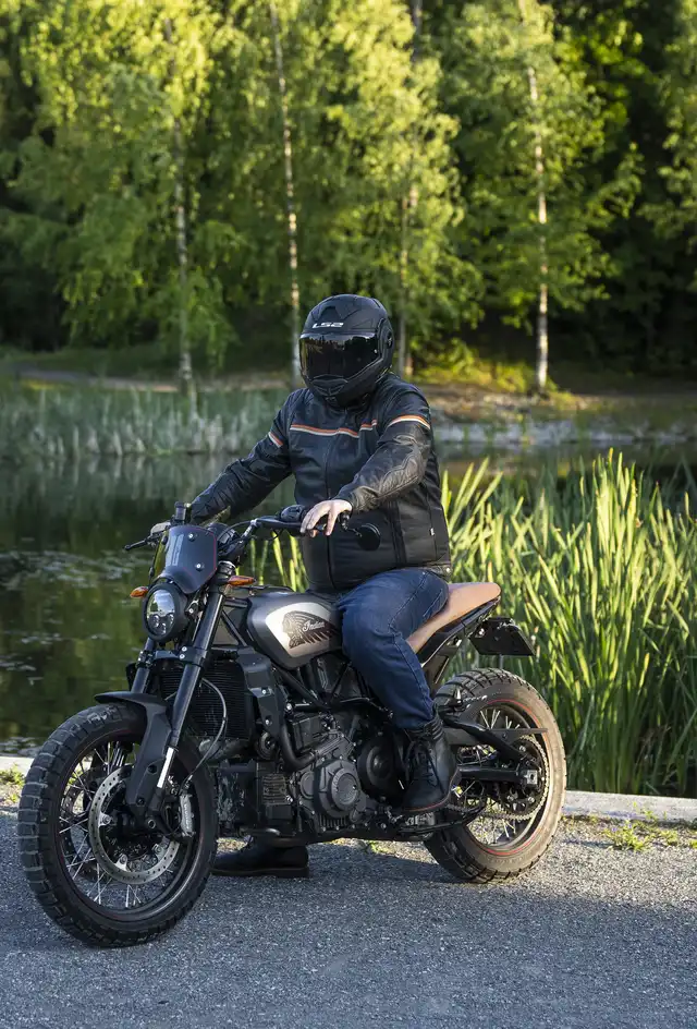 Bullfighter Cobra Kevlar MC-Jeans Blå Lengde:32 