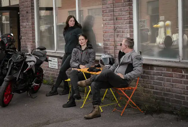 Sweep Flawless Softshell MC-Jakke Grå 