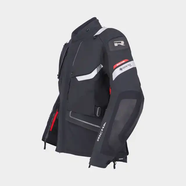 Richa Armada G-Tex Pro MC-Jakke Svart 