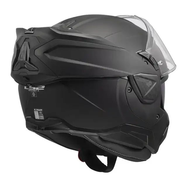LS2 Åpningshjelm FF910 Advant II Matt Svart 