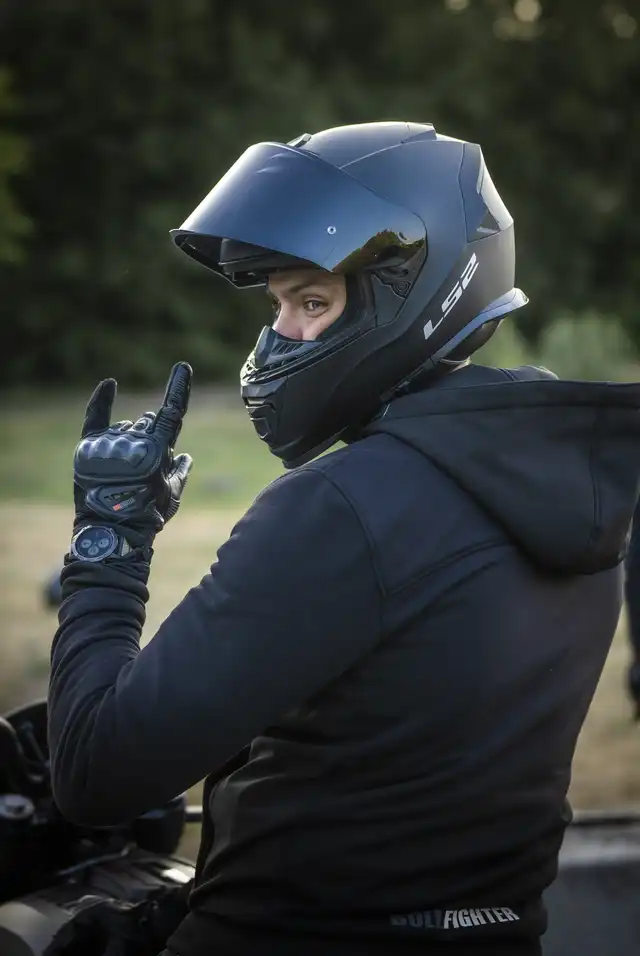 LS2 MC-Hjelm FF800 Storm II Matt Svart 