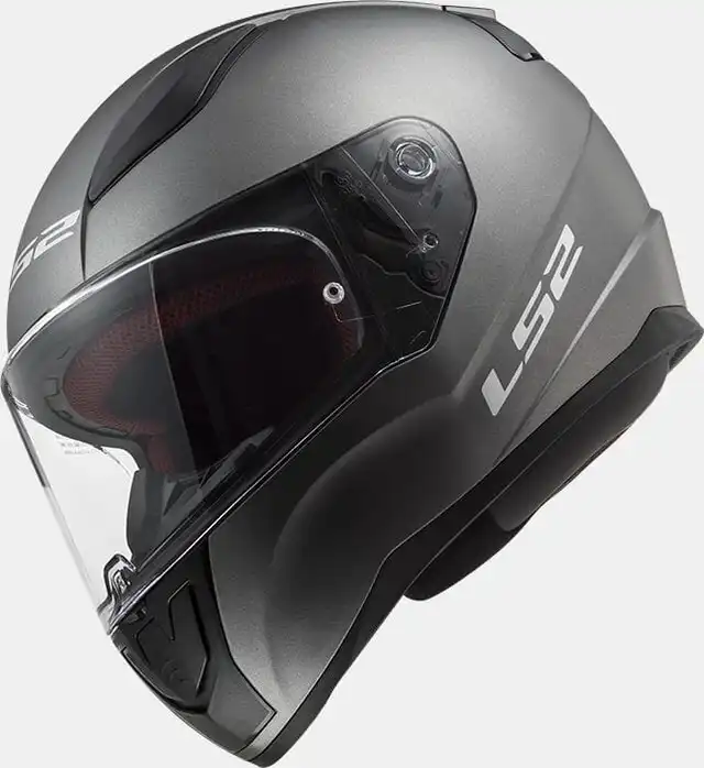 LS2 MC-Hjelm FF353 Rapid Matt Titanium 