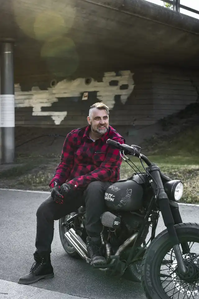 Bullfighter Cobra Kevlar MC-Jeans Mørkegrå Lengde:32 