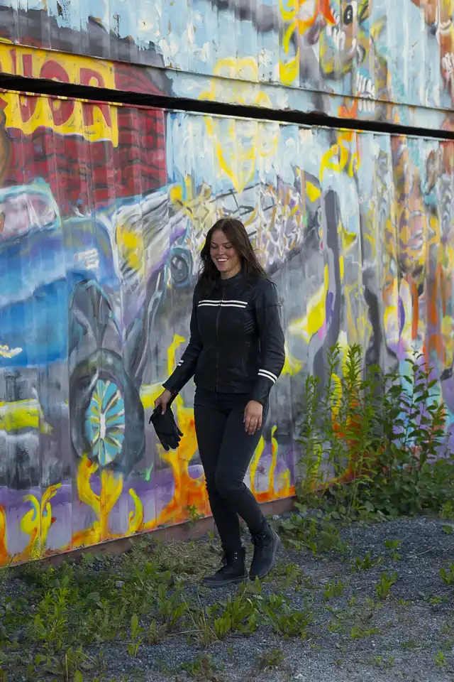 Sweep Union Dame Skinnjakke Svart 