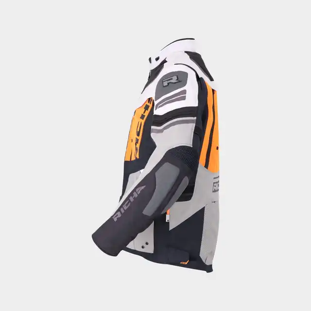 Richa Infinity 2 Adventure MC-Jakke Grå/Oransje 