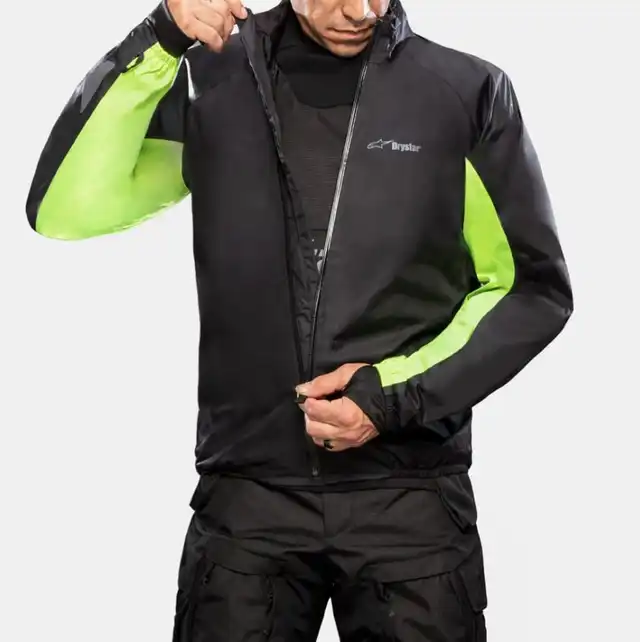 Alpinestars Jakke Halo Drystar Svart/Svart 