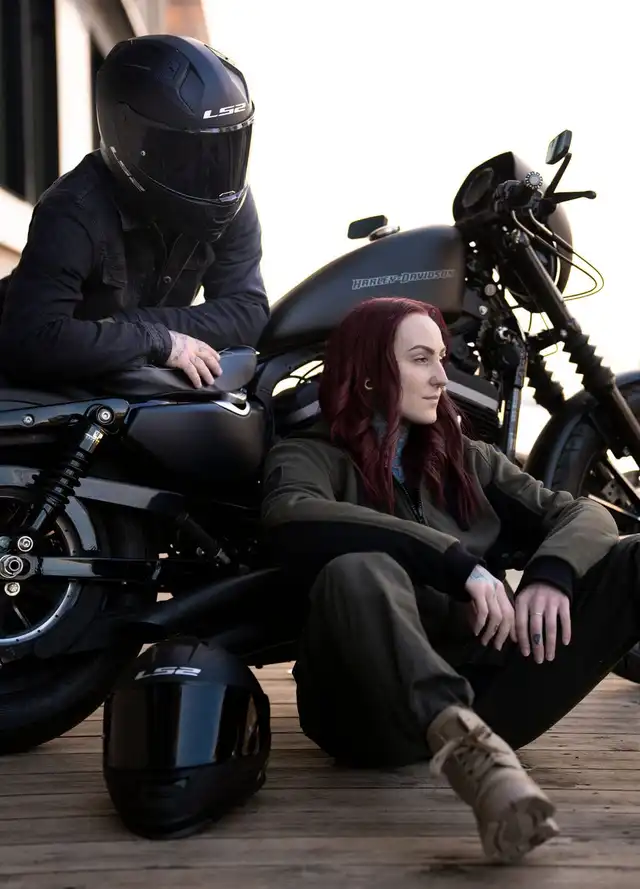 Bullfighter Kommando MC-Jakke Svart 