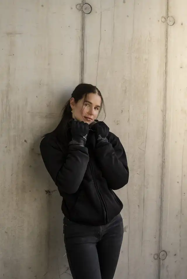 Bullfighter Viking Kevlar MC-Hoodie Svart 