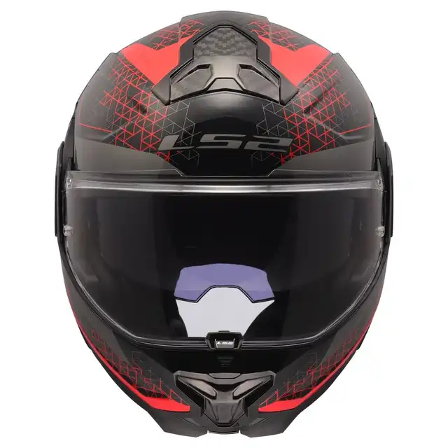 LS2 Åpningshjelm FF910 Advant II Astral Svart/Rød 