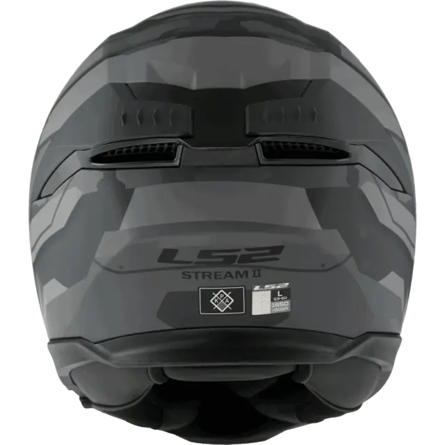 LS2 MC-Hjelm FF808 Stream II Matt Titanium Grå 