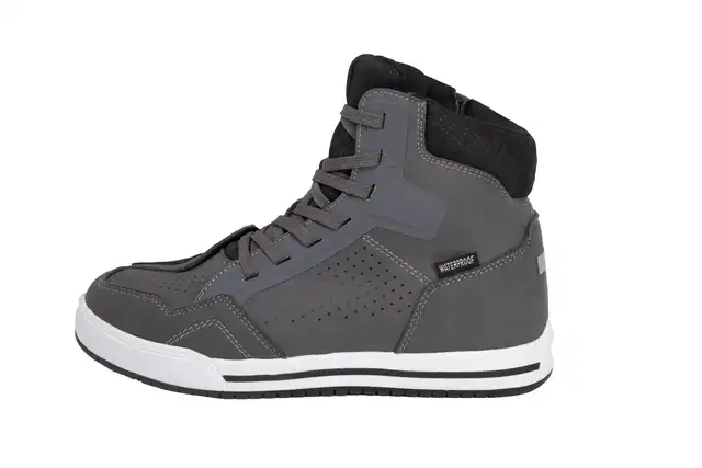 Bullfighter MC-Sko Rebel Lysegrå 