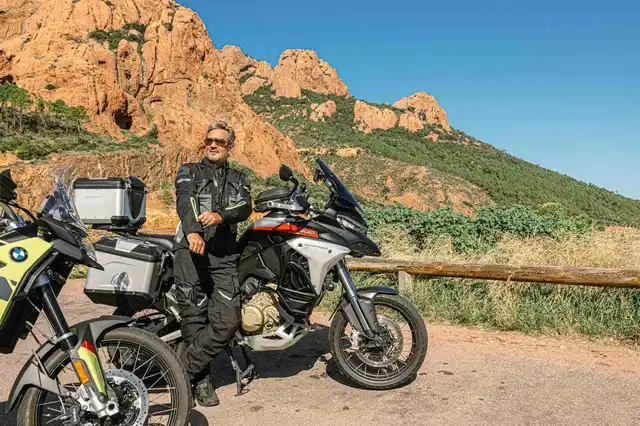 Richa Infinity 3 Pro MC-Bukse KORT Svart 