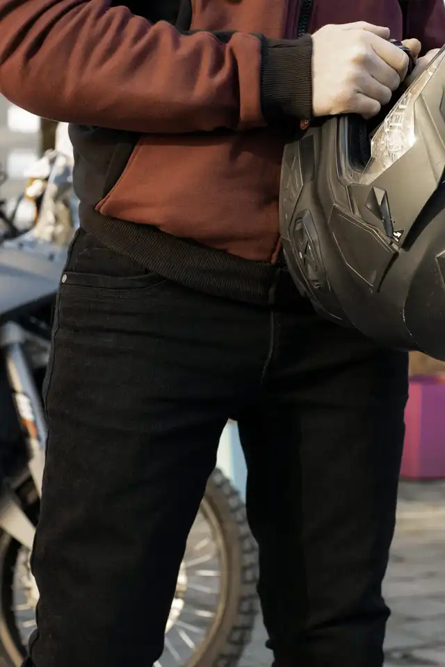 Bullfighter Cobra Kevlar MC-Jeans Svart Lengde:32 