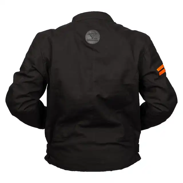 Bullfighter Hero II MC-Jakke Svart/Oransje 