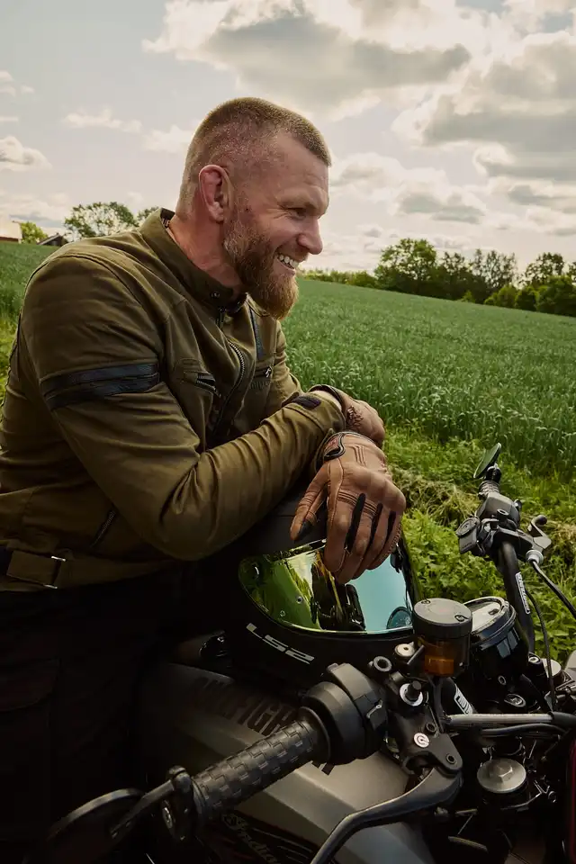 Bullfighter Hero II MC-Jakke Grønn 