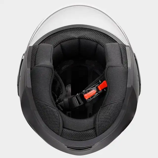 LS2 Halvhjelm OF616 Airflow II Matt Svart 