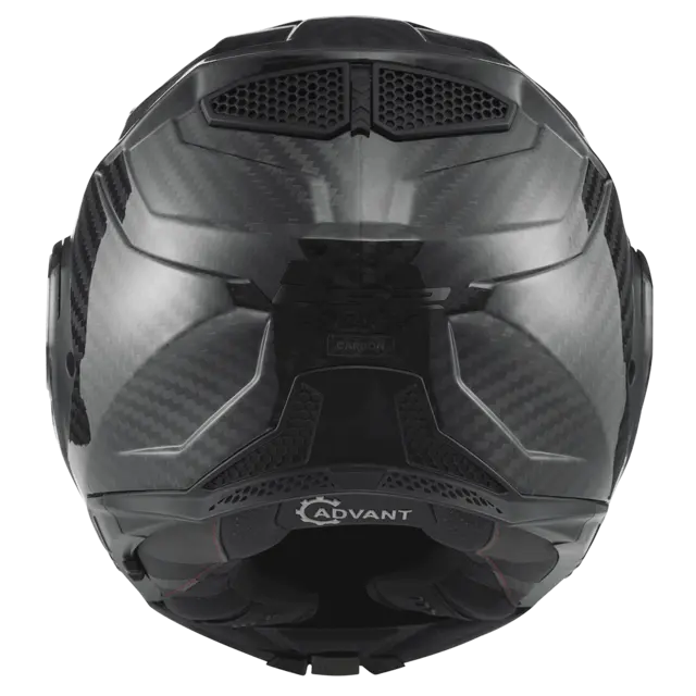 LS2 Åpningshjelm FF901 Advant X Gloss Carbon 