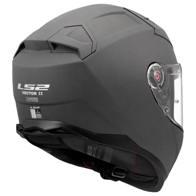 LS2 MC-Hjelm FF811 Vector II Concrete/Grå 