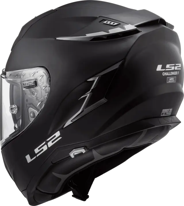 LS2 MC-Hjelm FF327 Challenger Matt Svart 