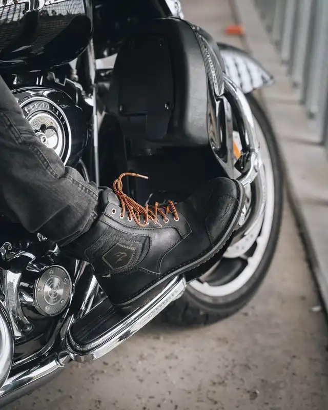 Falco 838 MC-Støvler Ranger Svart 