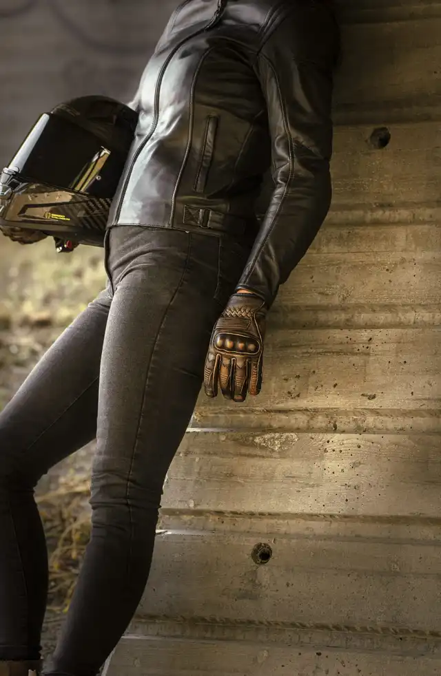 Richa Nora 2 Skinny Kevlar MC-Jeans Svart Lengde: 32 