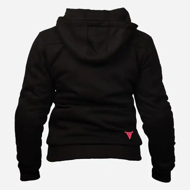 Bullfighter Atlas Dame Hoodie Svart/Rosa 