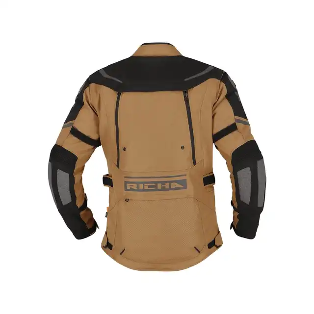Richa Infinity 2 Adventure MC-Jakke Camel/Svart 