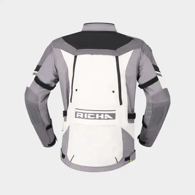 Richa Infinity 2 Adventure MC-Jakke Grå 