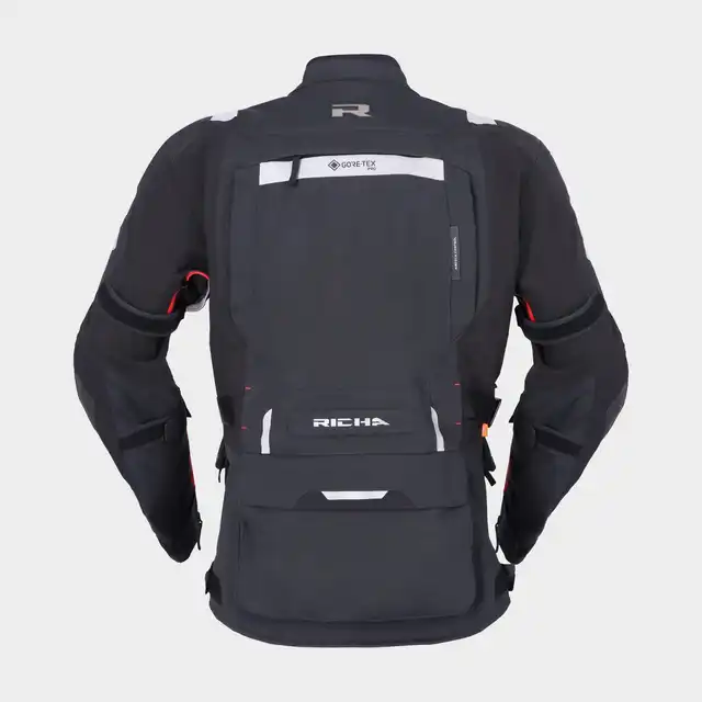 Richa Armada G-Tex Pro MC-Jakke Svart 