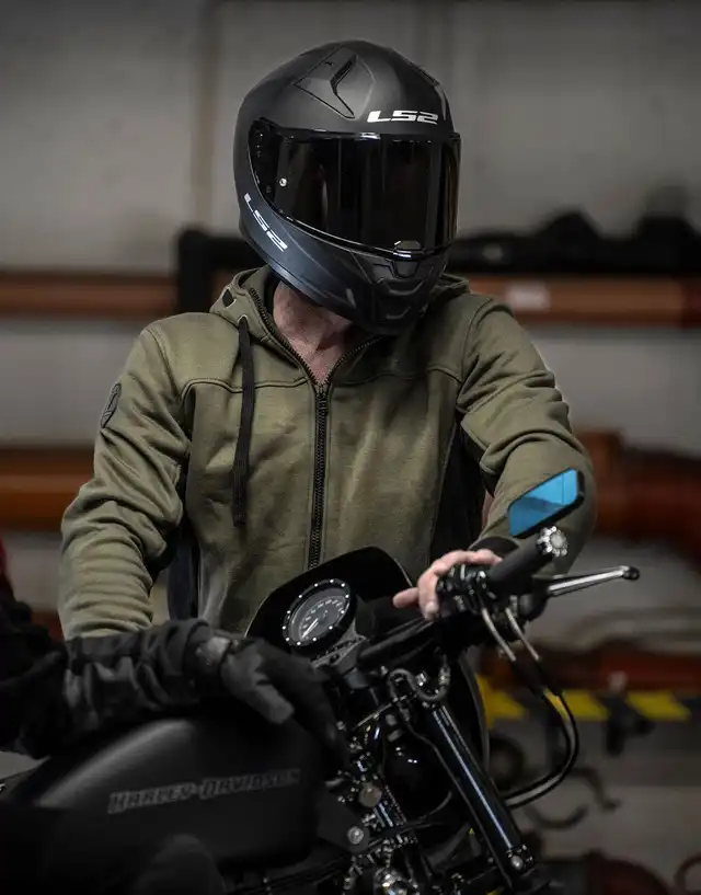 Bullfighter Atlas MC-Hoodie Grønn 