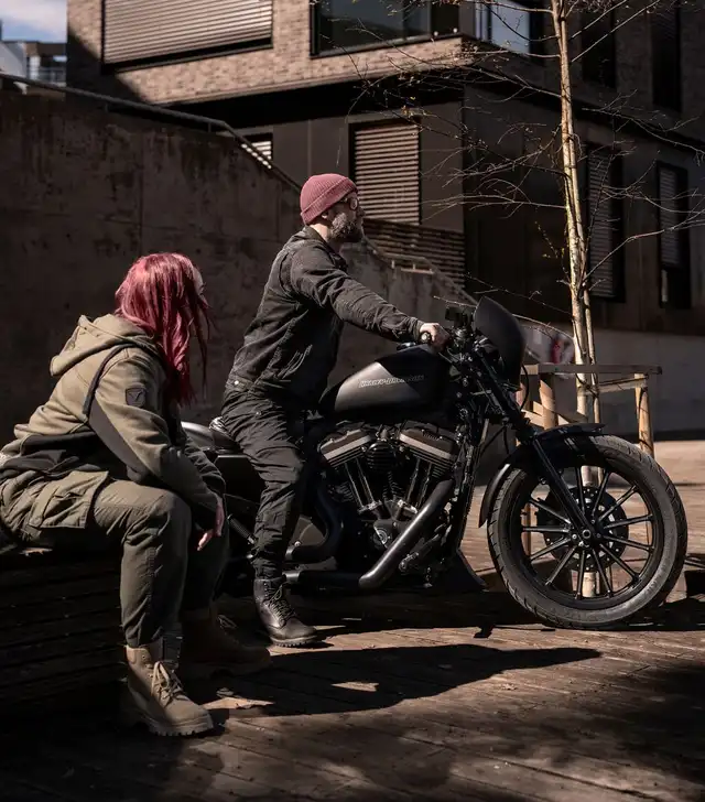 Bullfighter Kommando MC-Jakke Svart 