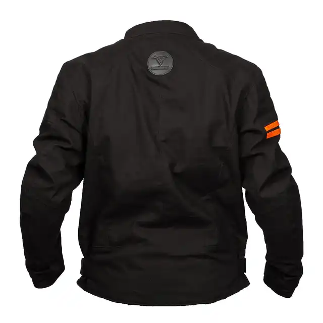 Bullfighter Hero II MC-Jakke Svart/Oransje 