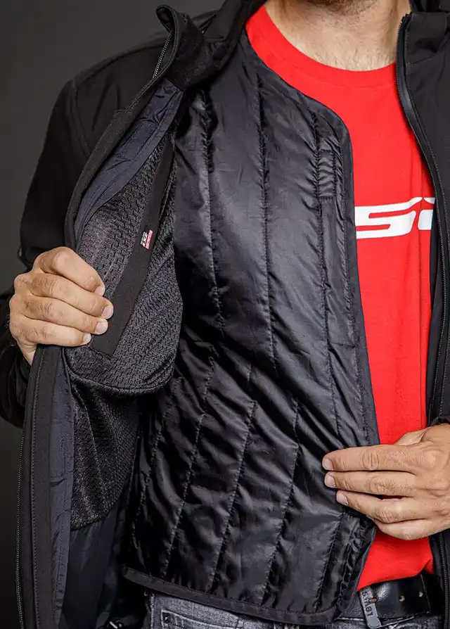 LS2 Bolton Softshell MC-Jakke Svart 