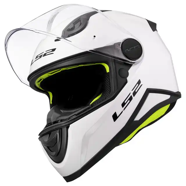 LS2 Barnehjelm FF812 Kid Solid Hvit 