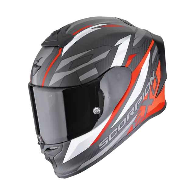 Scorpion EXO-R1 EVO CARBON AIR RUNNER EXO-R1 EVO CARBON RUNNER Sort/Hvit/Rød 