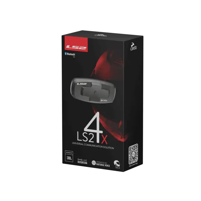 LS2 Åpningshjelm FF901 Advant X m/ Cardo Matt Svart 