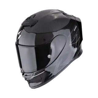 Scorpion EXO-R1 Evo Carbon Cynergy EXO-R1 EVO CARBON AIR CYNERGY Sort/Hvit