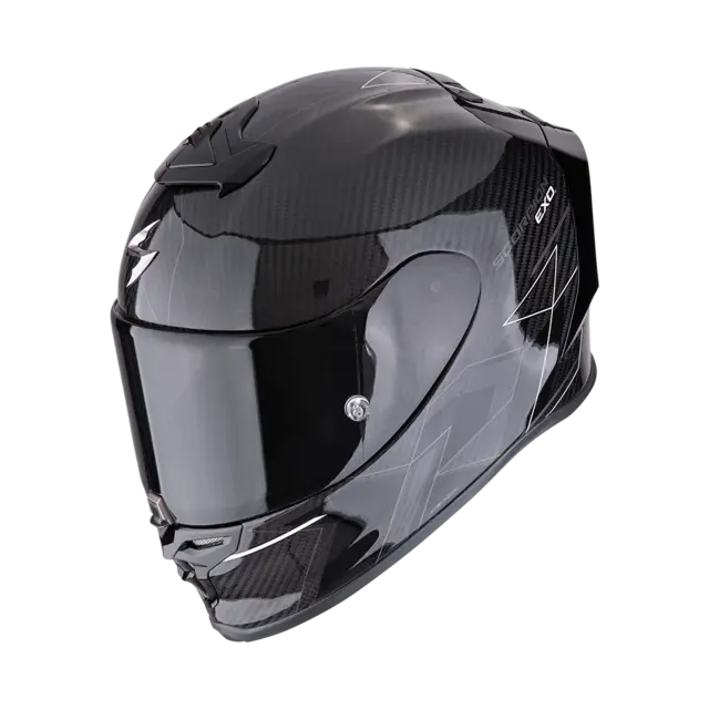 Scorpion EXO-R1 Evo Carbon Cynergy EXO-R1 EVO CARBON AIR CYNERGY Sort/Hvit 