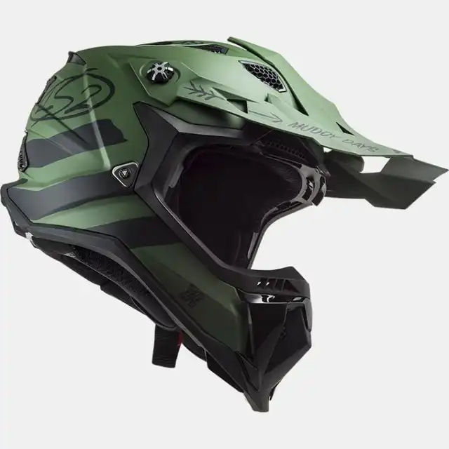 LS2 Crosshjelm MX700 Subverter Cargo Matt Militær Grønn 