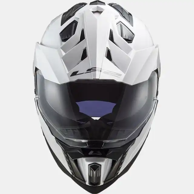 LS2 Endurohjelm MX701 Explorer Hvit 