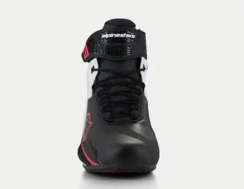 Alpinestars MC-Sko Faster 4 Svart/Rød 