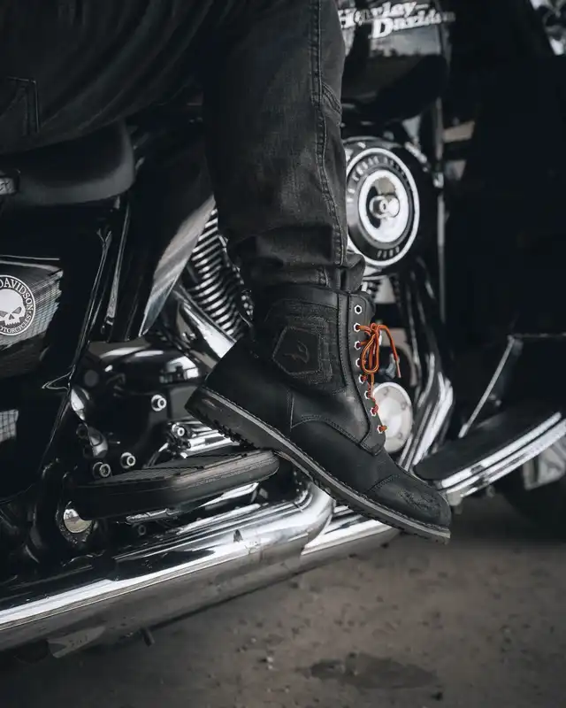 Falco 838 MC-Støvler Ranger Svart 