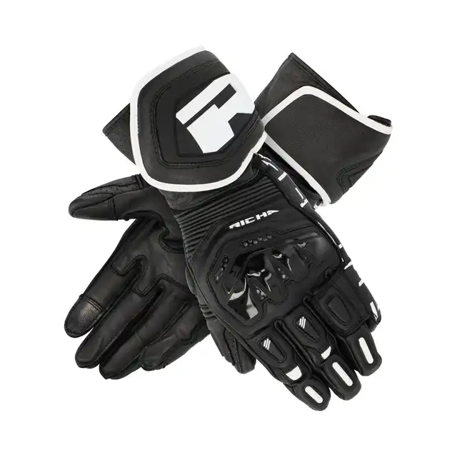 Richa Stradale Racing Hansker Svart 